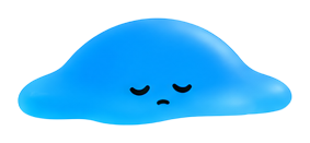 Goo, sleepy melted